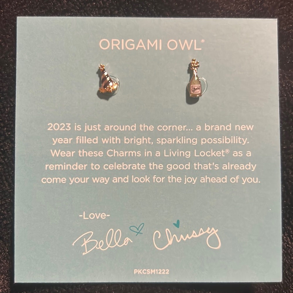 Origami Owl Charm of the Month Charms December 2022